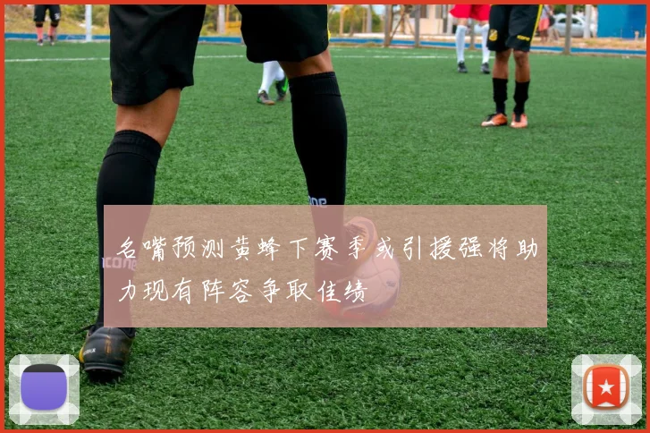 名嘴预测黄蜂下赛季或引援强将助力现有阵容争取佳绩